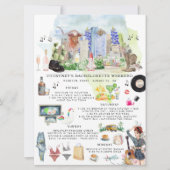 Bachelorette Weekend Itinerary | Houston, Texas Kaart (Voorkant)