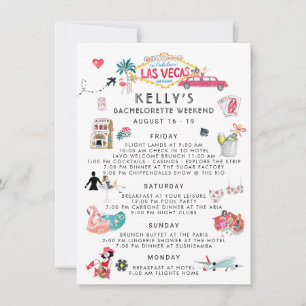 Bachelorette Weekend Itinerary Las Vegas
