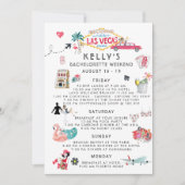 Bachelorette Weekend Itinerary | Las Vegas Kaart (Voorkant)