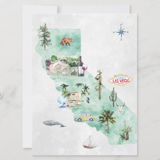 Bachelorette Weekend Itinerary | Napa Winery Kaart (Achterkant)