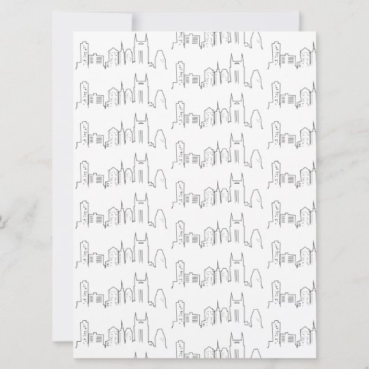 Bachelorette Weekend Itinerary | Nashville Kaart (Achterkant)