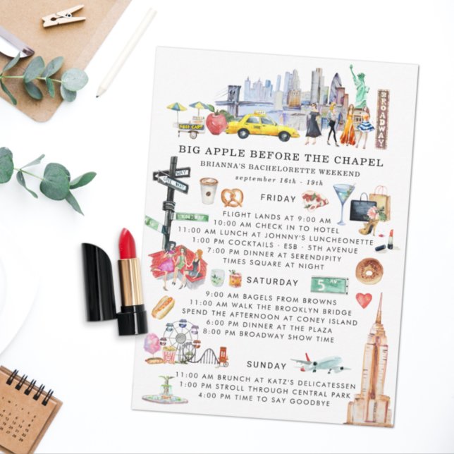 Bachelorette Weekend Itinerary | New York City (Creator heeft geüpload)