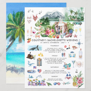 Bachelorette Weekend Itinerary   Saint Barthélemy Kaart