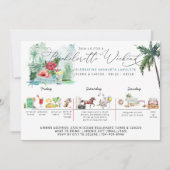 Bachelorette Weekend Itinerary | Turks- en Caicose Kaart (Voorkant)