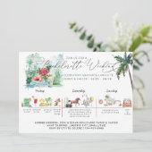 Bachelorette Weekend Itinerary | Turks- en Caicose Kaart (Staand voorkant)