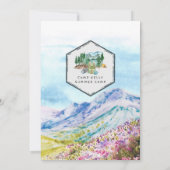 Bachelorette Weekend Itinerary | Zomerkamp Kaart (Achterkant)