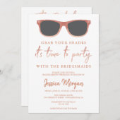 Bachelorette Weekend Itinerary zonnebril Kaart (Voorkant / Achterkant)