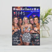 Bachelorette Weekend Magazine Hoesje Kaart (Staand voorkant)