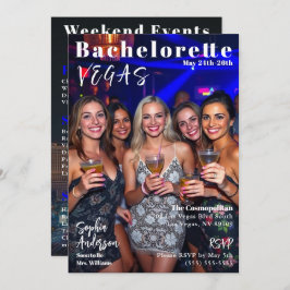 Bachelorette Weekend Magazine Hoesje Kaart