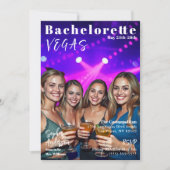 Bachelorette Weekend Magazine Hoesje Kaart (Voorkant)