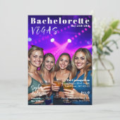 Bachelorette Weekend Magazine Hoesje Kaart (Staand voorkant)
