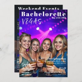 Bachelorette Weekend Magazine Hoesje Kaart
