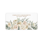 Bachelorette Weekend Party Favor Gepersonaliseerde Etiket (Voorkant)