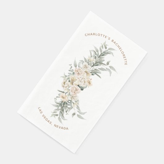 Bachelorette Weekend Party Favor Gepersonaliseerde Servet (Hoek)