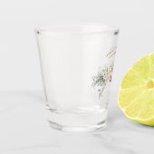 Bachelorette Weekend Party Favor Gepersonaliseerde Shot Glas (Links)