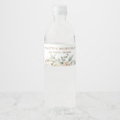 Bachelorette Weekend Party Favor Gepersonaliseerde Waterfles Etiket (Voorkant)