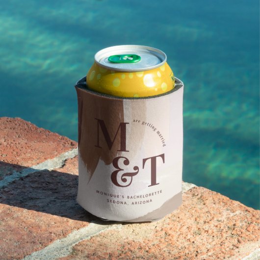 Bachelorette Weekend Party Favor Personalized Blikjeskoeler (Insitu Zwembad)