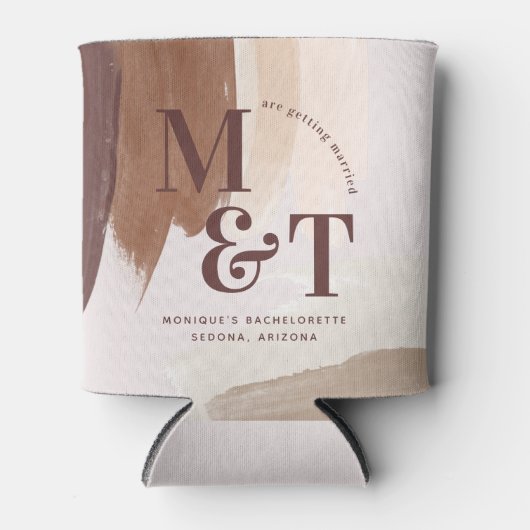 Bachelorette Weekend Party Favor Personalized Blikjeskoeler (Voorkant)