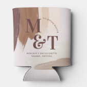 Bachelorette Weekend Party Favor Personalized Blikjeskoeler (Achterkant)