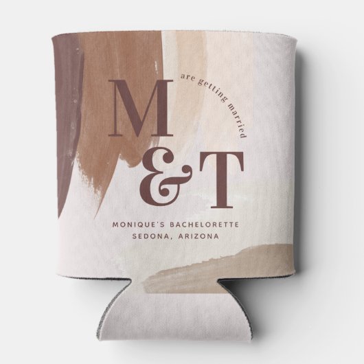 Bachelorette Weekend Party Favor Personalized Blikjeskoeler (Achterkant)