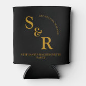 Bachelorette Weekend Party Favor Personalized Blikjeskoeler (Voorkant)