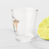 Bachelorette Weekend Party Favor Personalized Shot Glas (Rechts)