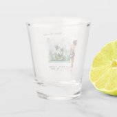 Bachelorette Weekend Party Favor Personalized Shot Glas (Achterkant)