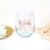 Bachelorette Weekend Party Favor Personalized Wijnglas Zonder Voet