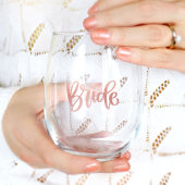 Bachelorette Weekend Party Favor Personalized Wijnglas Zonder Voet