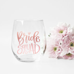Bachelorette Weekend Party Favor Personalized Wijnglas Zonder Voet