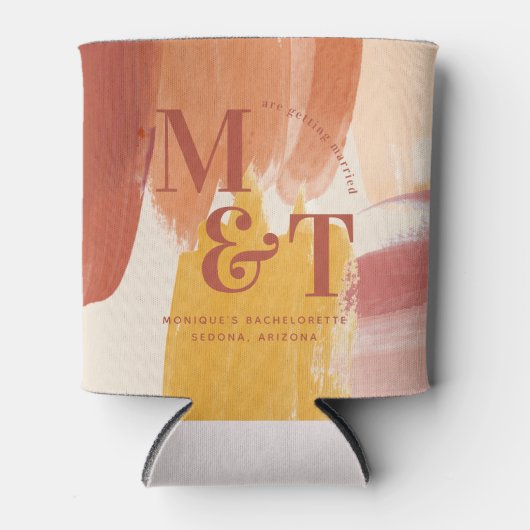 Bachelorette Weekend Party Favor Personated Can Blikjeskoeler (Voorkant)