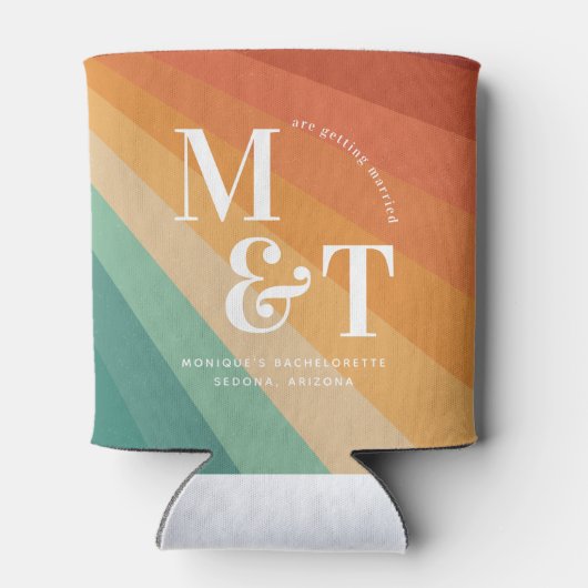 Bachelorette Weekend Party Favor Personated Can Blikjeskoeler (Achterkant)