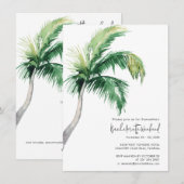 Bachelorette Weekend Party Route Alles in een Kaart (Voorkant / Achterkant)