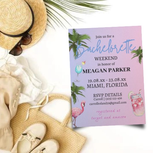 Bachelorette Weekend Reisplan | Miami Beach Kaart