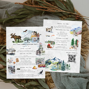 Bachelorette Weekend Route   Alaska Cruise Kaart