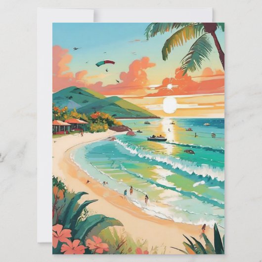 Bachelorette Weekend Route | Jamaica Kaart (Achterkant)