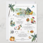 Bachelorette Weekend Route | Jamaica Kaart (Voorkant)