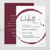 Bachelorette Weekend Routebeschrijving Winery uitn Kaart (Voorkant / Achterkant)