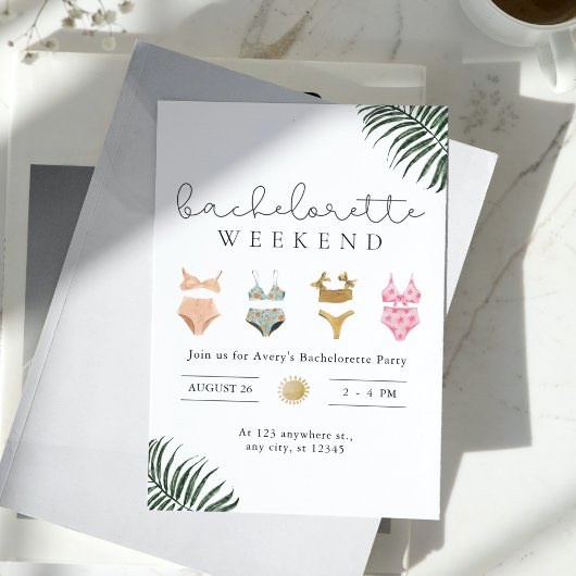 Bachelorette-weekend strandfeest Itinerary Kaart