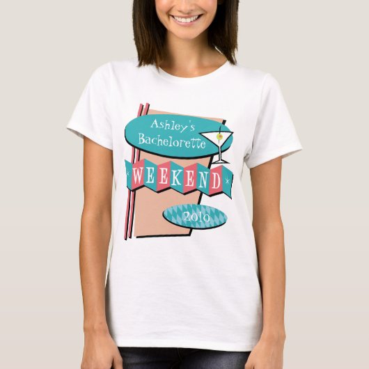 Bachelorette Weekend T-shirt (Voorkant)
