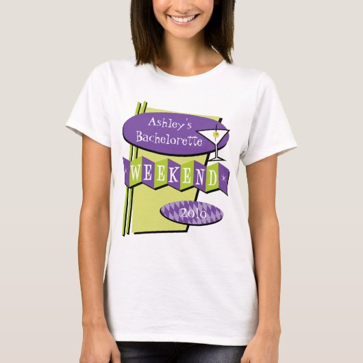 Bachelorette Weekend T-shirt (Voorkant)
