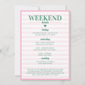 Bachelorette Weekend Tennis Country Club Cute Kaart (Achterkant)