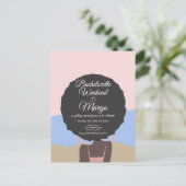 Bachelorette Weekend Vrijgezellenfeest Invitati Briefkaart (Staand voorkant)