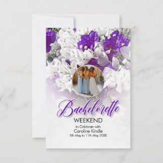 Bachelorette Weekend Wedding Invitation RSVP Kaartje