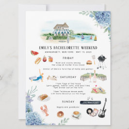 Bachelorette-weekendprogramma | Amagansett, NY Kaart