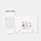 Bachelorette-weekendprogramma | Savannah, Georgia Bedankdoosjes (Uitgevouwen)