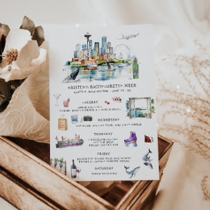 Bachelorette-weekendprogramma Seattle Kaart