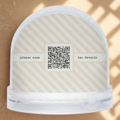 Bachelorette Weekenduitnodiging Confetti Sneeuwbol