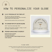 Bachelorette Weekenduitnodiging Confetti Sneeuwbol