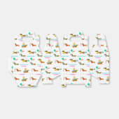 Bachelorette Wiener en Dachshund Theme Party Box Bedankdoosjes (Uitgevouwen)